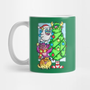 Monsters Christmas Mug